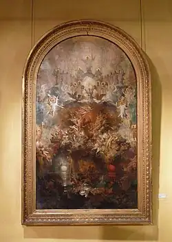 Alphonse Monchablon, Triomphe du Christ sur le paganisme - Triunfo de Cristo sobre el paganismo