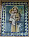 Retablo cerámico de San Antonio de Padua