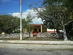 Casa comisarial de Xmatkuil.