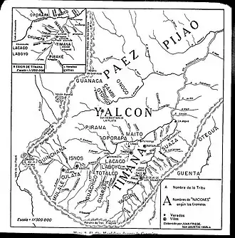 Pueblos originarios del Alto Magdalena durante la invasión.