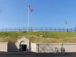 El exterior del estadio