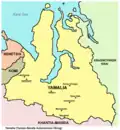 Mapa de Yamalia-Nenetsia