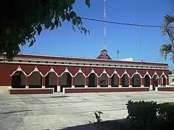 Palacio municipal de Yaxkukul.