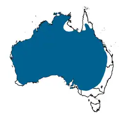 Mapa de distribución[2]​