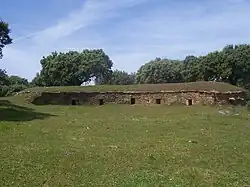 Zahurda en la dehesa boyal de Montehermoso, Cáceres, España.
