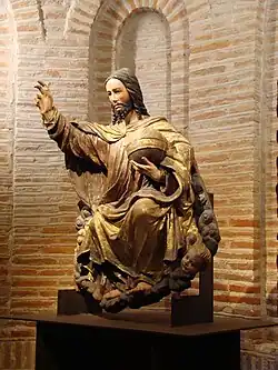 Imagen del Salvador del siglo XVI procedente de la localidad zamorana de Abezames.