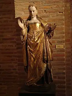 Virgen encinta de la iglesia de la Concepción (Toro), siglo XV.