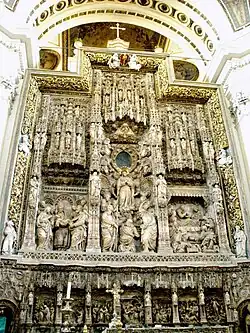 Retablo mayor de la Basílica del Pilar, de Damián Forment (1512-1518).