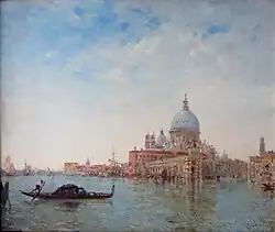 Félix Ziem. Santa Maria della Salute