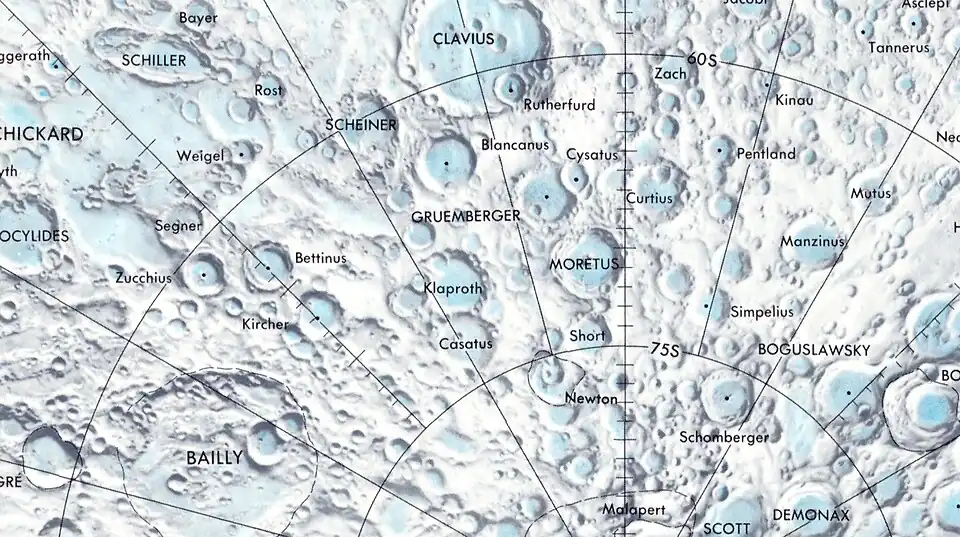 Localización de Blancanus (centro de la imagen)