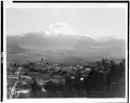 El volcán Popocatépetl, entre 1890 y 1930.
