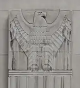 Relieve en el Palacio de Justicia de los Estados Unidos Theodore Levin