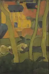 Paisaje decorativo I