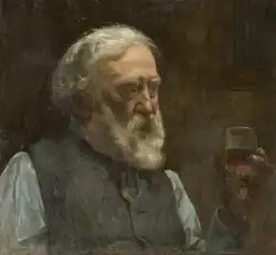 Buen catador, 1880. Pintura de Alfonso Vinyals que se encuentra en la Biblioteca Museu Víctor Balaguer