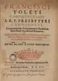 Commentarii et annotationes in Epistolam Beati Pauli apostoli ad Romanos, 1602
