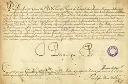 Carta régia onde o Príncipe Regente Dom João apresenta o padre Mateus Gonçalves de Andrade como cônego da Sé de São Paulo